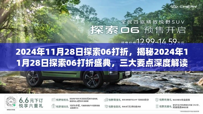 揭秘，2024年探索日打折盛典——三大要點(diǎn)深度解讀探索06打折活動(dòng)！