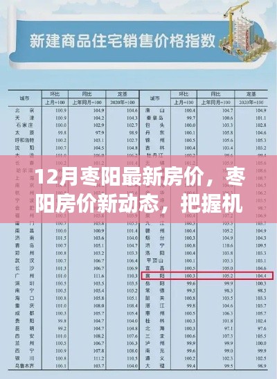 把握棗陽最新房價動態(tài)，共創(chuàng)美好未來
