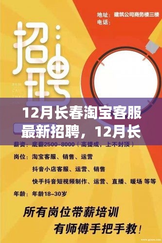 12月長春淘寶客服最新招聘全面介紹與評測