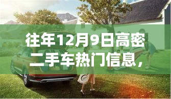 高密二手車市場熱門信息探索之旅，自然美景與心靈重塑之旅
