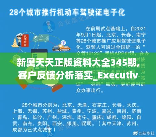 新奧天天正版資料大全345期,客戶反饋分析落實_Executive4.205