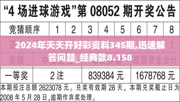 2024年天天開好彩資料345期,迅速解答問題_經(jīng)典款8.158