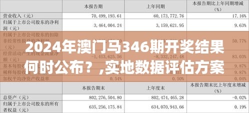 2024年澳門馬346期開獎(jiǎng)結(jié)果何時(shí)公布？,實(shí)地?cái)?shù)據(jù)評估方案_W9.621
