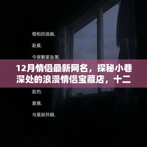 探秘十二月情侶寶藏店，小巷深處的浪漫奇緣與最新溫馨網(wǎng)名誕生