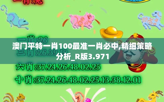 澳門平特一肖100最準(zhǔn)一肖必中,精細(xì)策略分析_R版3.971