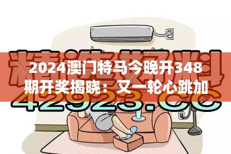 2024澳門特馬今晚開348期開獎揭曉：又一輪心跳加速的時刻