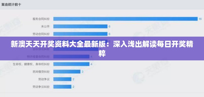 新澳天天開獎(jiǎng)資料大全最新版：深入淺出解讀每日開獎(jiǎng)精粹