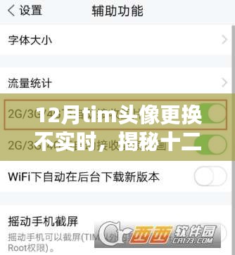 揭秘十二月頭像更新之謎，如何應(yīng)對(duì)Tim頭像更換不實(shí)時(shí)的問(wèn)題？