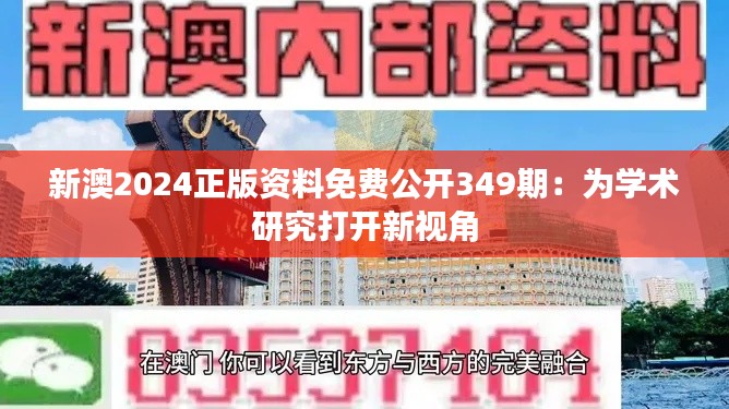 新澳2024正版資料免費公開349期：為學(xué)術(shù)研究打開新視角