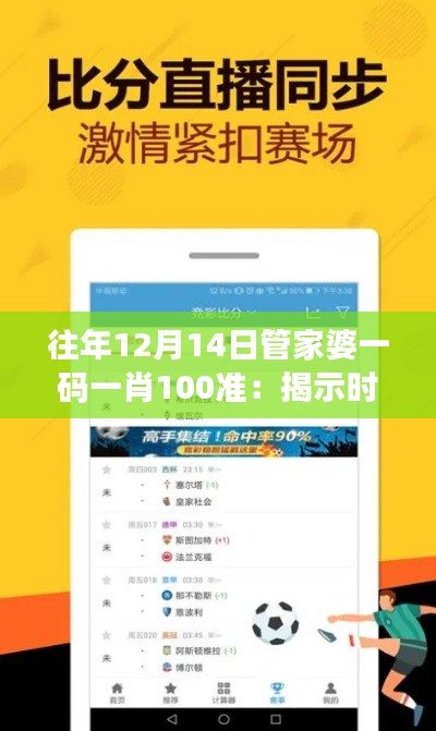 往年12月14日管家婆一碼一肖100準(zhǔn)：揭示時間的力量
