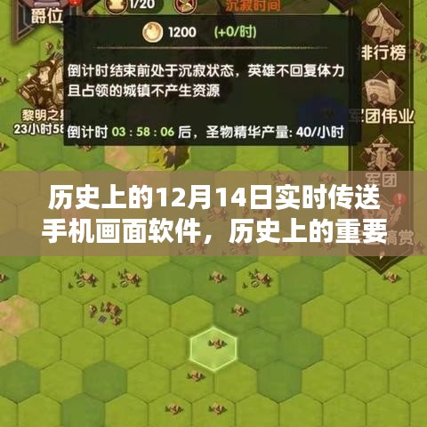 透過手機(jī)屏幕回溯時(shí)光，歷史上的重要時(shí)刻與實(shí)時(shí)傳送手機(jī)畫面軟件的發(fā)展——紀(jì)念12月14日