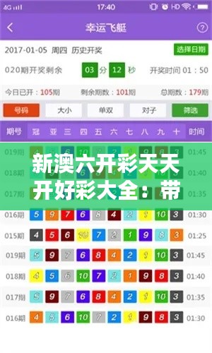 新澳六開彩天天開好彩大全：帶你領略幸運之神的眷顧秘訣