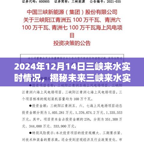 揭秘未來(lái)三峽來(lái)水實(shí)時(shí)情況，科技巨擘引領(lǐng)三峽監(jiān)控新紀(jì)元，實(shí)時(shí)掌握三峽來(lái)水動(dòng)態(tài)（2024年最新報(bào)道）