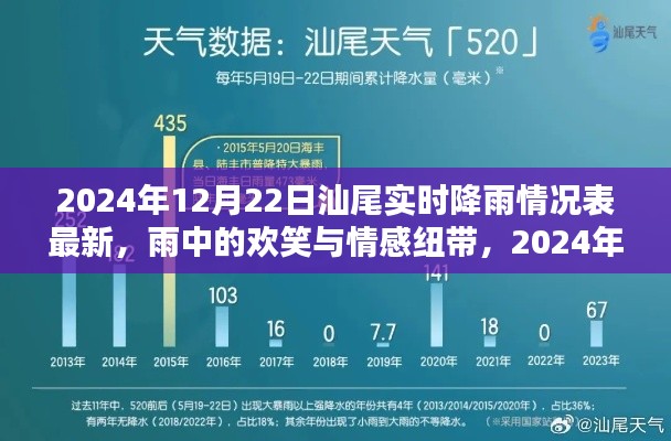 2024年12月22日汕尾降雨實況與溫馨日常，雨中歡笑與情感紐帶