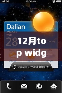 揭秘十二月Top Widgets實時活動，智能科技引領(lǐng)生活新潮流