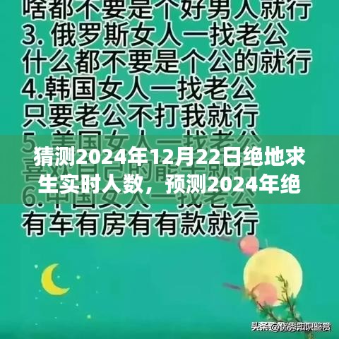 2024年絕地求生實時人數(shù)預測，背景影響及未來展望