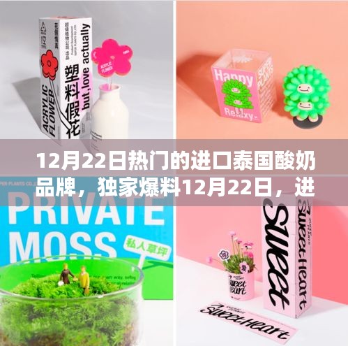 進口泰國酸奶品牌熱潮來襲，獨家爆料，你Pick哪一款？