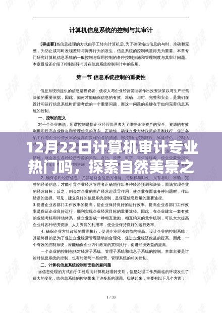 計算機審計專業(yè)熱門與否與探索自然美景之旅，內(nèi)心的寧靜之道探索