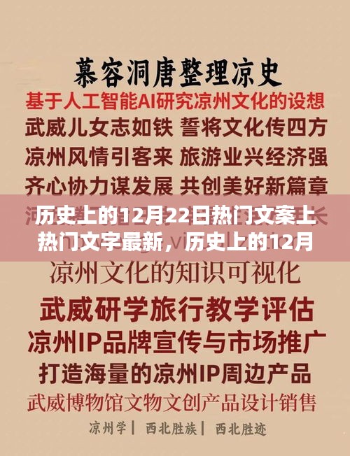 歷史上的12月22日，熱門文案背后的文字魅力深度探討