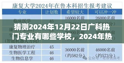 廣科熱門專業(yè)展望，未來趨勢與閃耀之光（2024年展望）