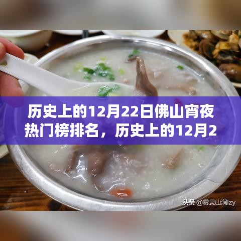 歷史上的12月22日佛山宵夜熱門榜深度測評與揭秘