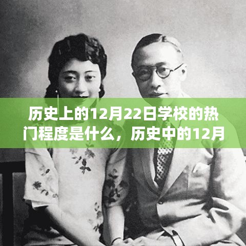 揭秘歷史中的學校熱門程度變遷，以12月22日為例