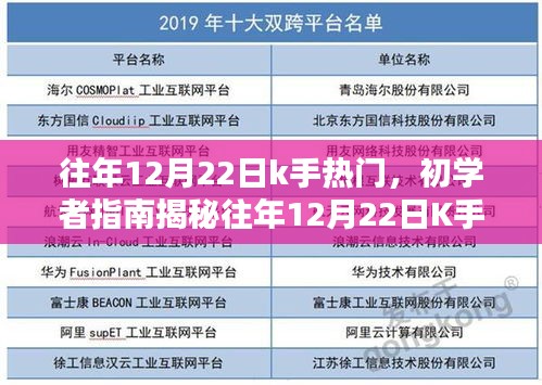 揭秘往年12月22日K手熱門趨勢，初學(xué)者指南與操作技巧分享