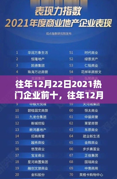 往年12月22日熱門企業(yè)榜單TOP 10深度解析與趨勢(shì)預(yù)測(cè)（2021年）