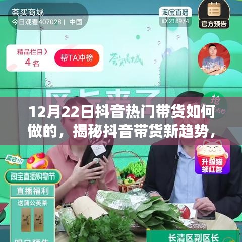 揭秘抖音帶貨新趨勢，解析熱門帶貨策略與實(shí)戰(zhàn)解析（針對(duì)12月22日）