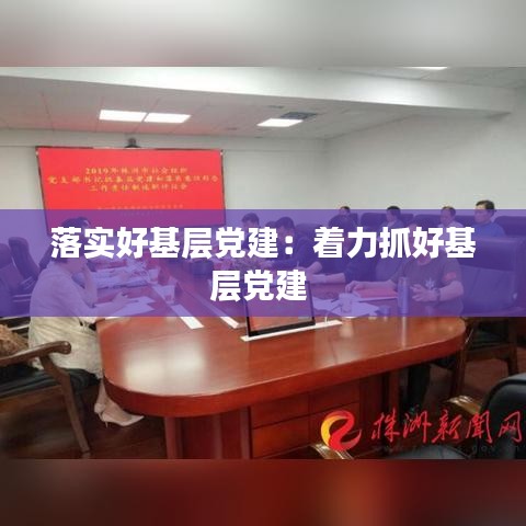 落實好基層黨建：著力抓好基層黨建 