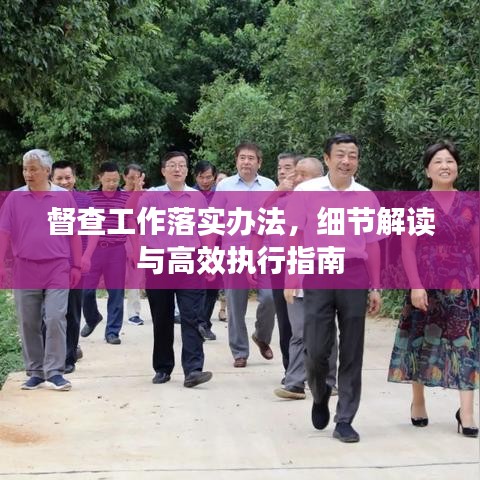 督查工作落實辦法，細節(jié)解讀與高效執(zhí)行指南