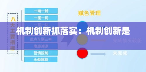 機(jī)制創(chuàng)新抓落實(shí)：機(jī)制創(chuàng)新是 