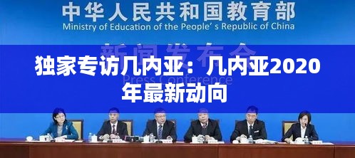 獨(dú)家專訪幾內(nèi)亞：幾內(nèi)亞2020年最新動向 