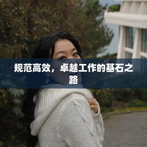 規(guī)范高效，卓越工作的基石之路