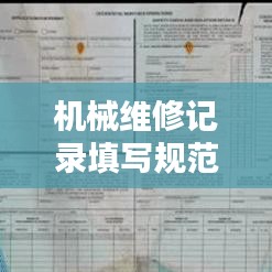 機(jī)械維修記錄填寫(xiě)規(guī)范：機(jī)械設(shè)備維修記錄單 