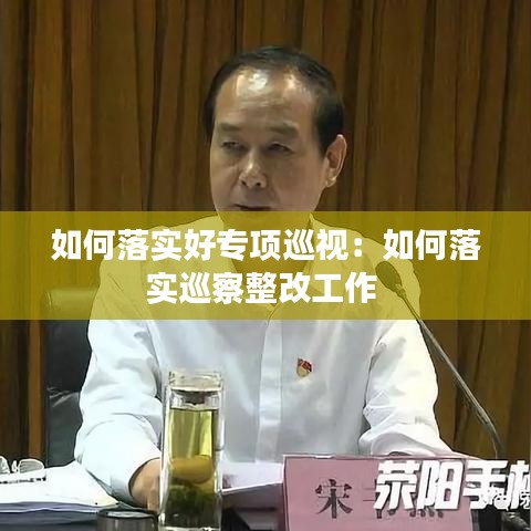 如何落實(shí)好專項(xiàng)巡視：如何落實(shí)巡察整改工作 
