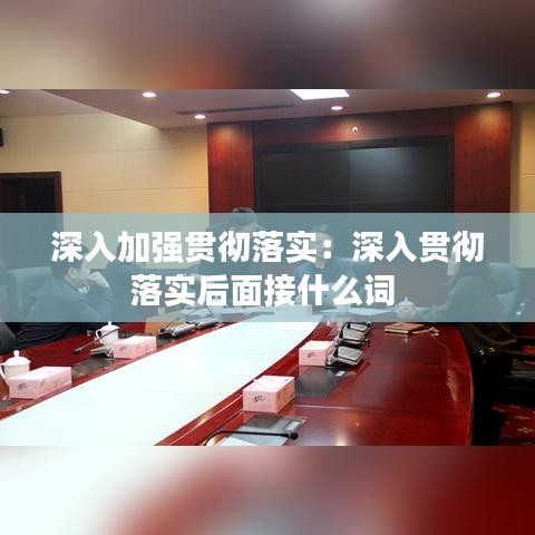 深入加強(qiáng)貫徹落實(shí)：深入貫徹落實(shí)后面接什么詞 