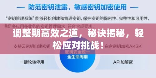 調整期高效之道，秘訣揭秘，輕松應對挑戰(zhàn)！