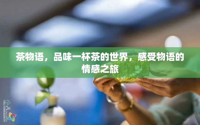 茶物語，品味一杯茶的世界，感受物語的情感之旅