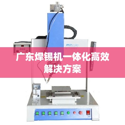 廣東焊錫機(jī)一體化高效解決方案