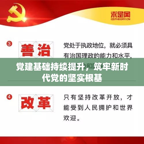黨建基礎(chǔ)持續(xù)提升，筑牢新時代黨的堅實根基