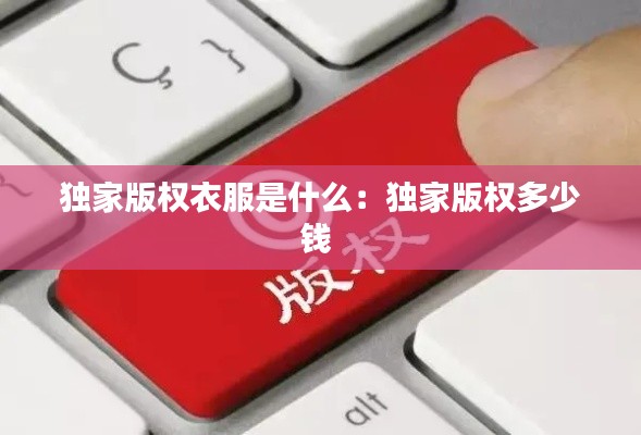 獨家版權(quán)衣服是什么：獨家版權(quán)多少錢 