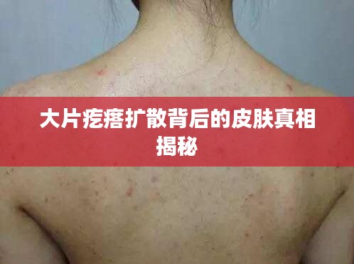 大片疙瘩擴(kuò)散背后的皮膚真相揭秘