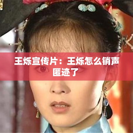 王爍宣傳片：王爍怎么銷聲匿跡了 