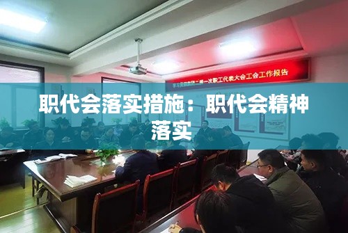 職代會(huì)落實(shí)措施：職代會(huì)精神落實(shí) 