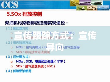 宣傳跟蹤方式：宣傳 導(dǎo)向 