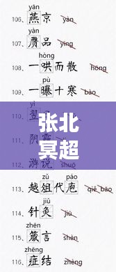 張北冥超高效背單詞法：張北冥唱歌 