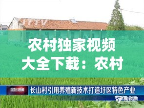 農(nóng)村獨(dú)家視頻大全下載：農(nóng)村視頻排行榜 
