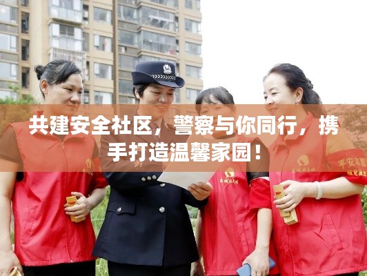 共建安全社區(qū)，警察與你同行，攜手打造溫馨家園！