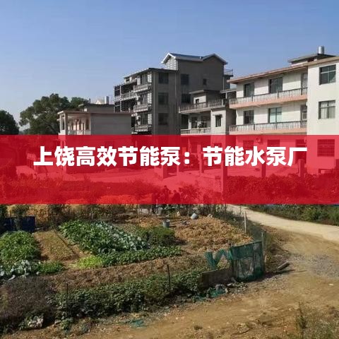 上饒高效節(jié)能泵：節(jié)能水泵廠 